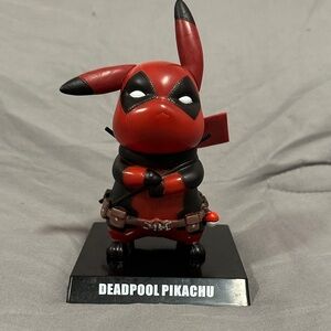 Deadpool Pikachu Red and Black Action Figure